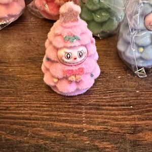 Labubu Christmas Tree beaded pen topper